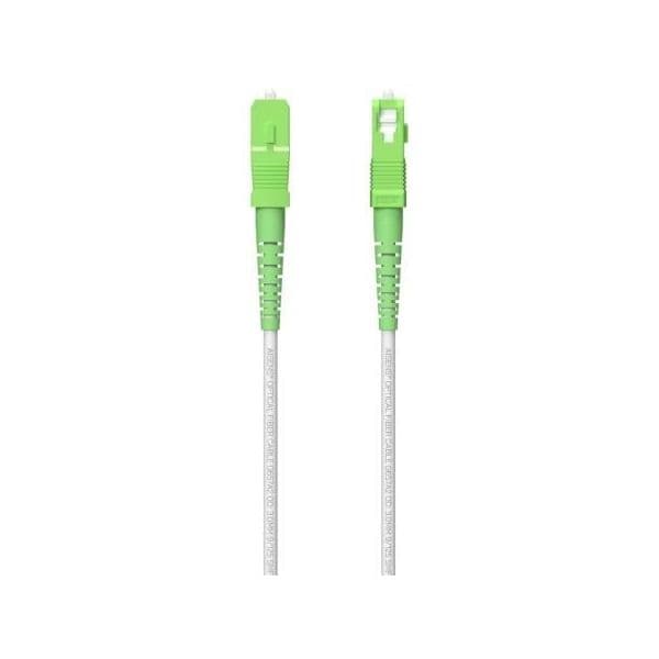 Aisens A152-0615 Cabo Fibra Óptica G657A2 3.0 9/125 SMF LSZH 60m Branco SC InfiniBand