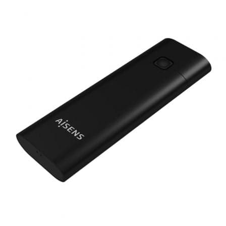 Caixa Disco SSD M.2 NVMe AISENS ASM2-020B / USB 3.1 / Preta