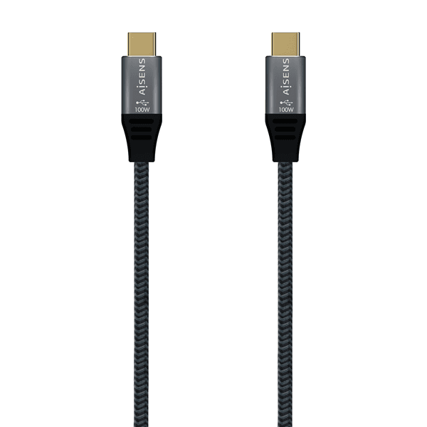 AISENS Cabo USB C 3.1 Macho - USB C Macho (1 metro) - A107-0671