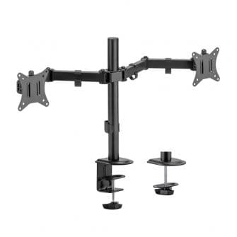 Soporte para 2 Monitores AISENS / Preto / DT32TSR-149