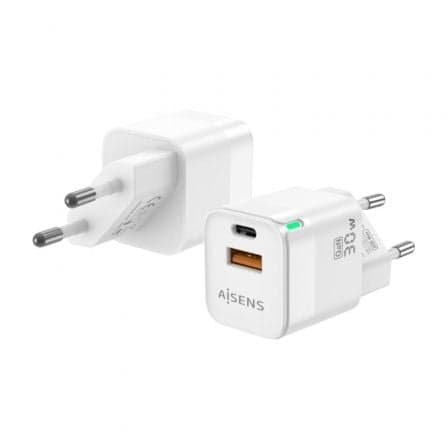 AISENS ASCH-30W2P004-W Carregador GAN 30W Branco