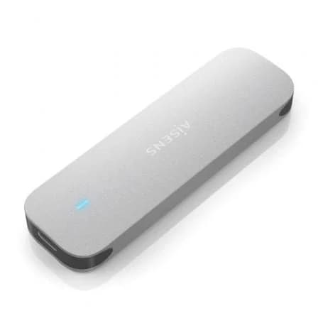 AISENS ASM2-025SL Caixa Externa para SSD M.2 NVMe USB 3.2 Gen2 Prateada