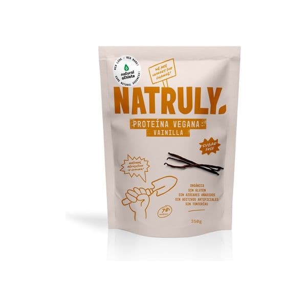 Natruly Proteína Vegan de Baunilha Orgânica 350 g
