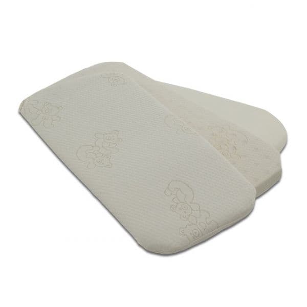 La Cigüeña Colchão para Carrinho de Passeio (30 X 70 cm) Viscoelástico Branco