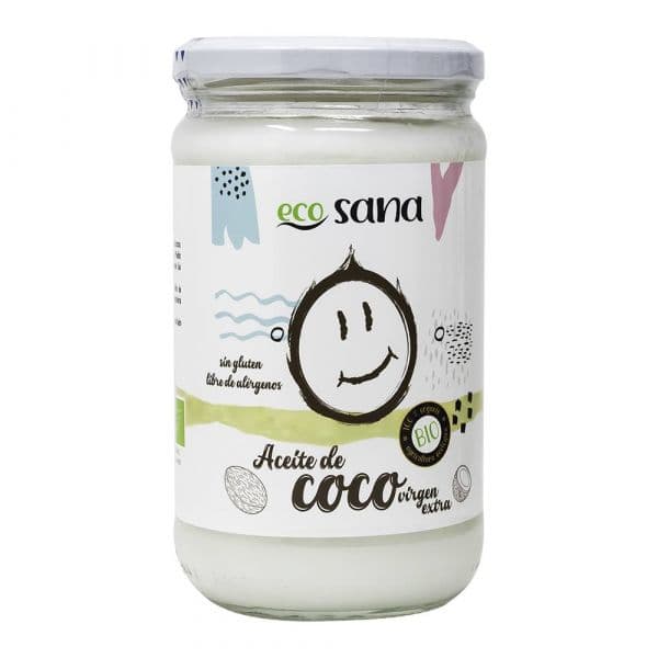 Ecosana Óleo de Coco Extra Virgem BIO Orgânico 500 ml
