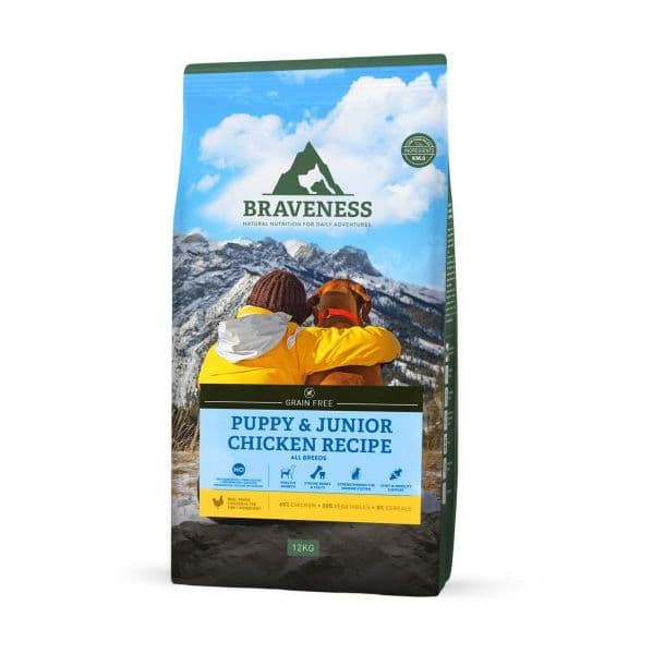 Traveness Grain Free Puppy & Junior Chicken 12Kg