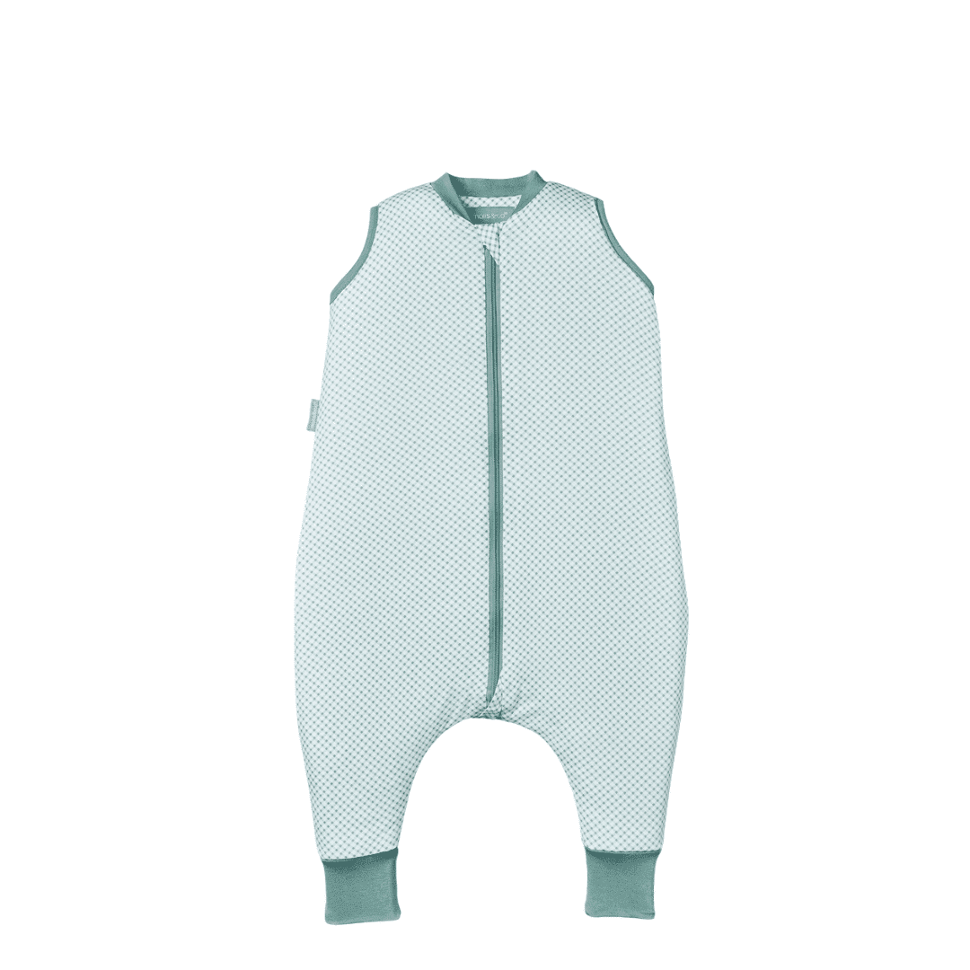 Molis&co macacão de dormir – verde vichy – tog 1 – 1 ano (70-80 cm)