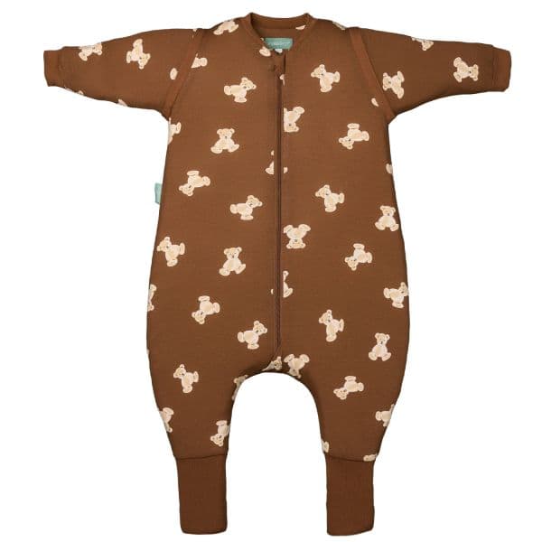 Molis&Co Pijama Dormir com Mangas e Meias 2 Anos Teddy Mocca Tog 1