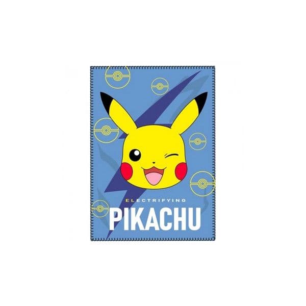 Nintendo Manta Polar Pikachu 100x140cm Amarelo