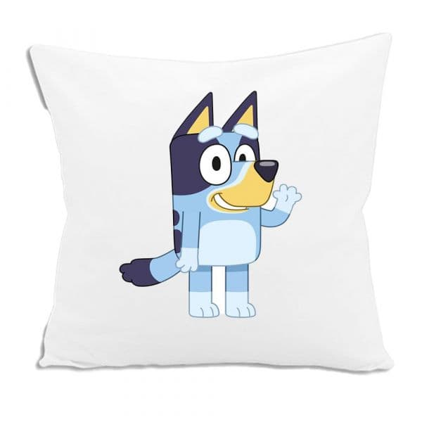New Import Almofada 3D Bluey 30x30cm Azul