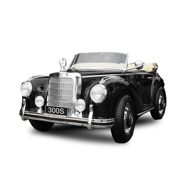 Carro Eléctrico Mercedes Benz 300S Preto 12V com Controlo Remoto