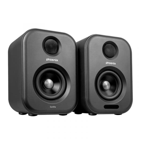 Phoenix Sonica Colunas de Estúdio Bluetooth 50W Preto