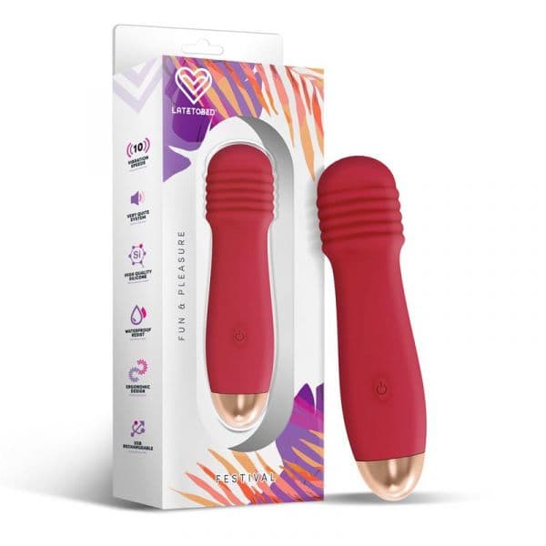 Festival Nesta Estimulador 10 Velocidades Rust Red