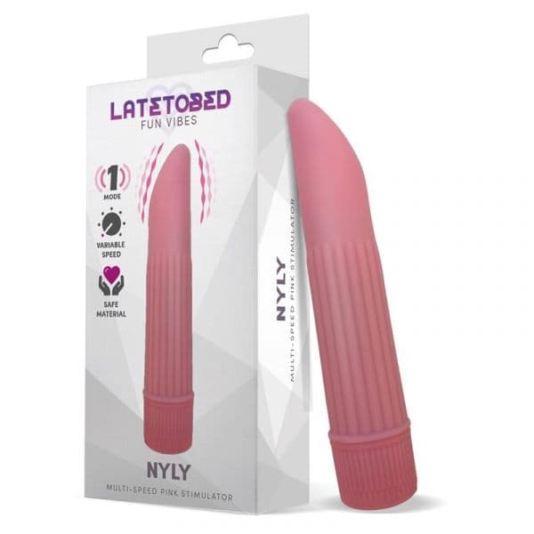 Latetobed Nyly Estimulador Multi-velocidad Rosa LT-679