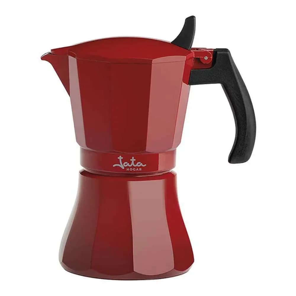 Jata Cafeteira Italiana HCAF2012 * Vermelho Alumínio (12 Kopjes) - S7602277