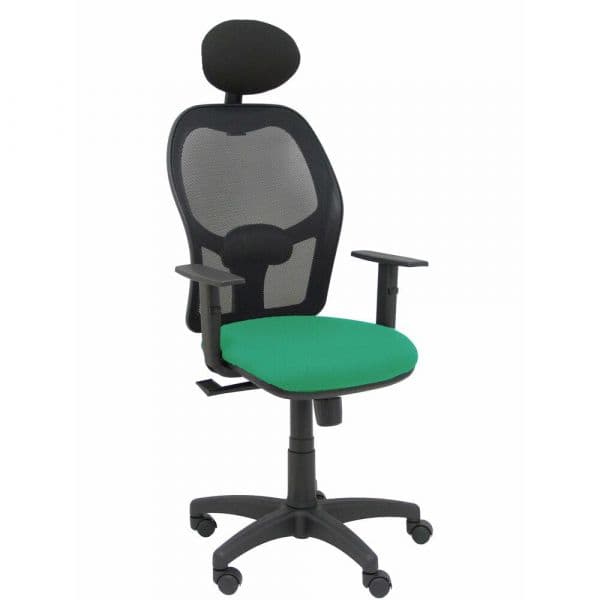 PYC Cadeira de Escritório com Apoio p/ a Cabeça B10CRNC Verde - S5703920
