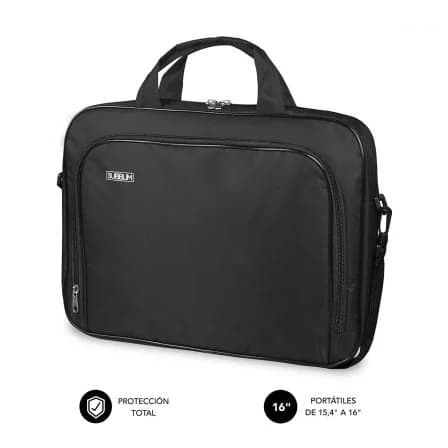 Maletín SUBBLIM Oxford para Portátiles Hasta 16" Negro