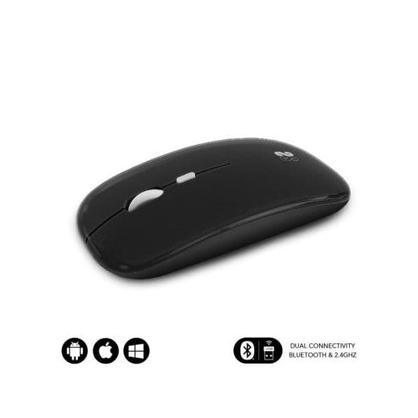 Subblim Rato sem fios Dual Flat 1600 DPI Preto - 8436586742249
