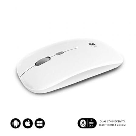 Subblim Rato Sem Fios 1600 DPI Branco - 8436586742256
