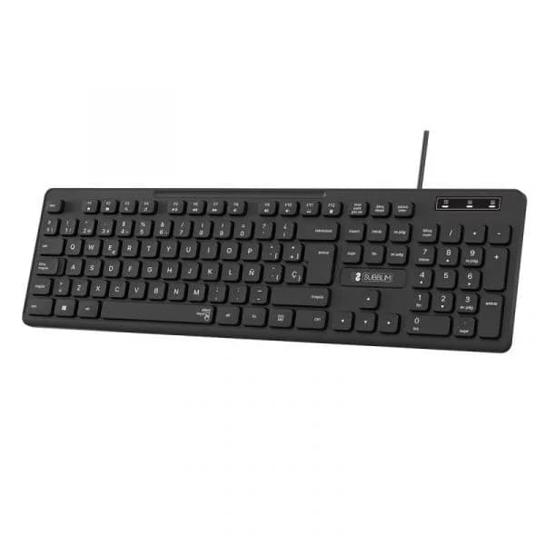 Teclado Subblim Business Slim Preto (Teclado Espanhol)