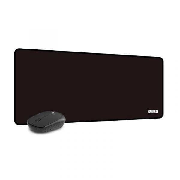 Subblim Harmony Pack Rato Sem Fios + Tapete Gaming XL Preto