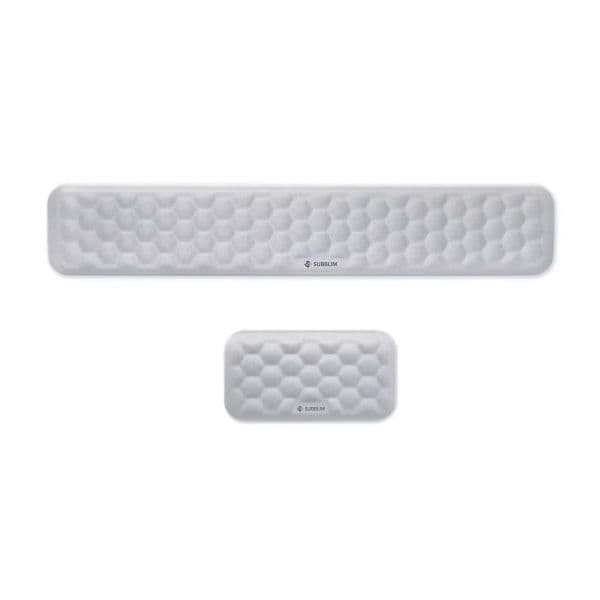 Subblim SUBMP-04E011 Pack 2 Apoios Pulso Ergonómicos Airpadding Prateada
