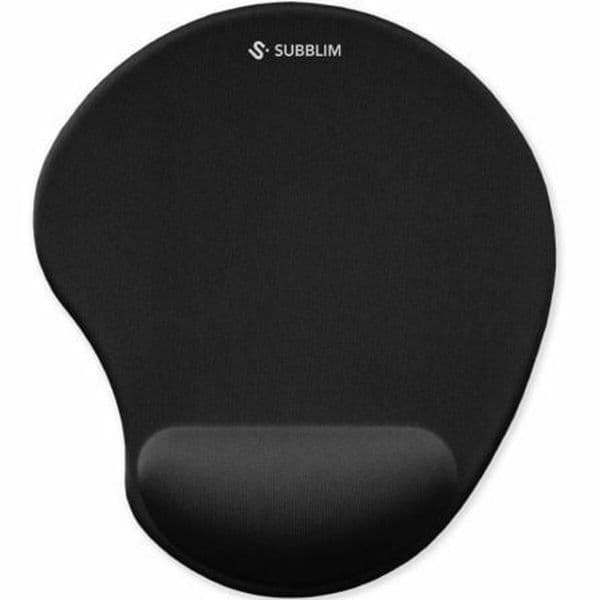 Subblim Ergo NeoGel SUBMP-04E050 Tapete de Rato Ergonómico Preto