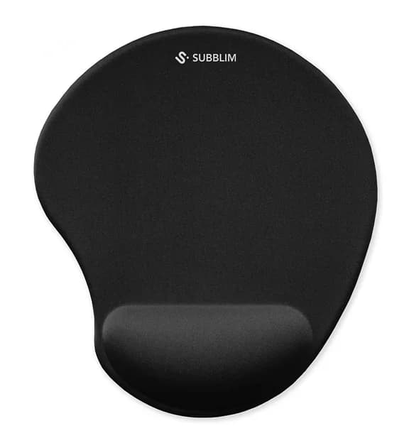 Subblim Ergo NeoGel SUBMP-04E050 Tapete de Rato Ergonómico Preto
