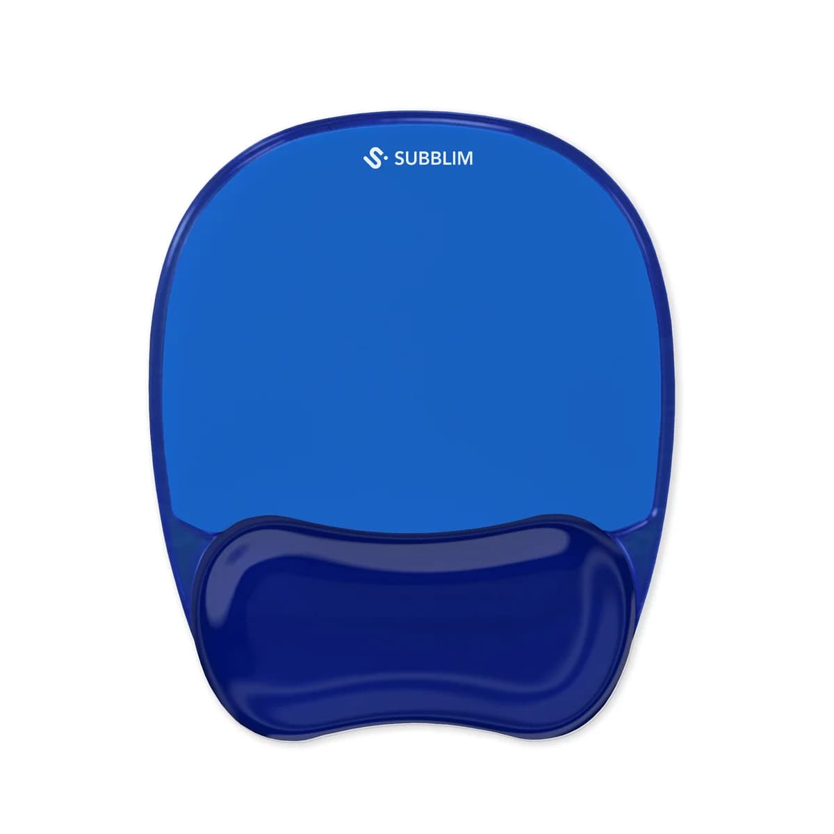 Subblim Ergo Crystal Flex Mousepad Gel Refrigerante Autoajustable Azul Oscuro