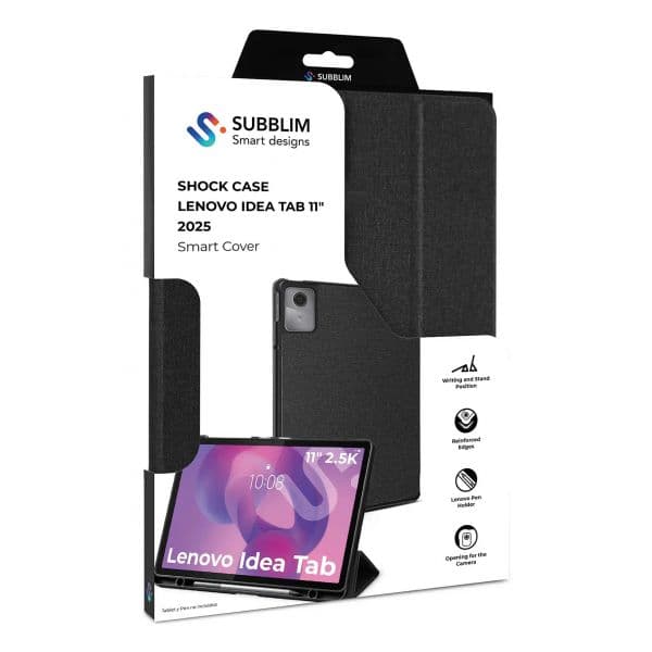 Subblim Capa Shock Case para Lenovo Idea Tab 11" 2025 Preta