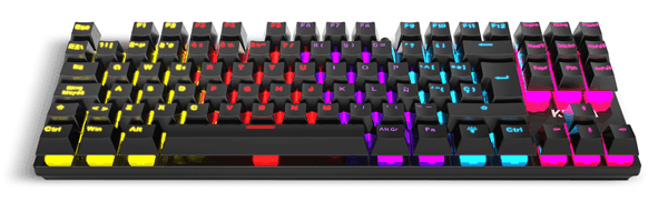 KROM Teclado Gaming NXKROMKASICTKL  TKL RAINBOW