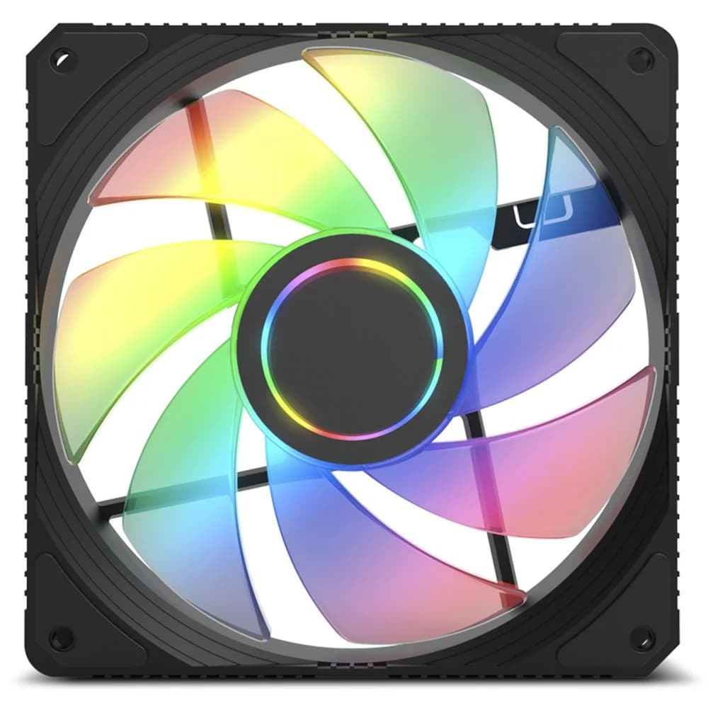 Ventoinha 120mm Nox Hummer M-Fan Infinite Mirror ARGB