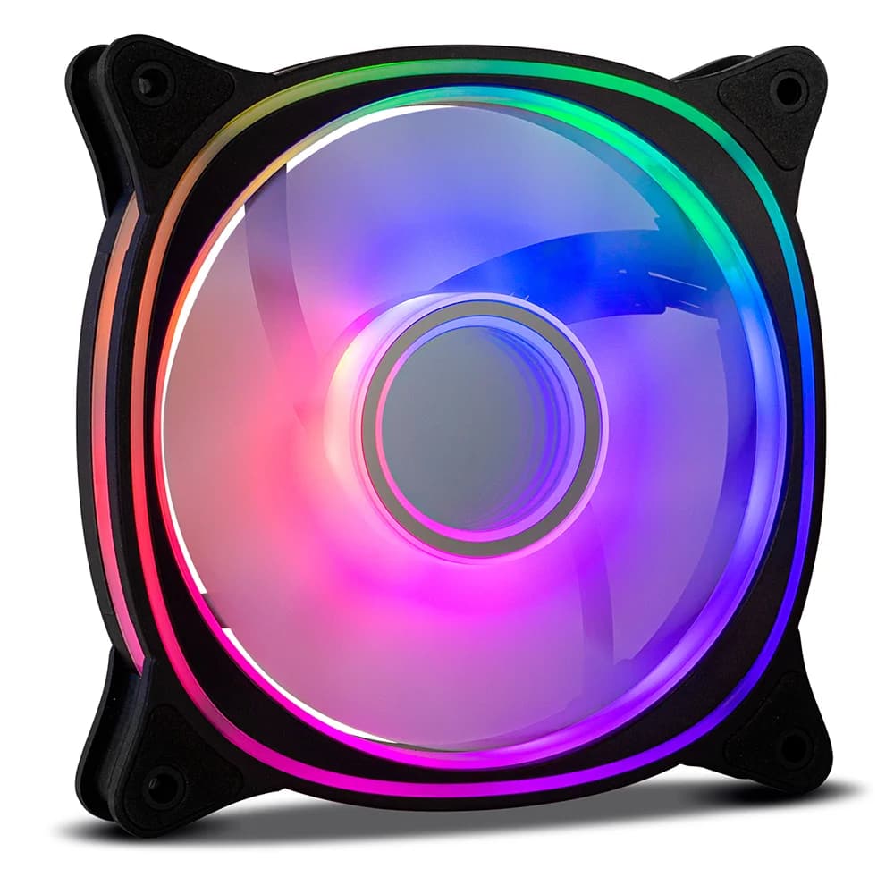 Nox Hummer V-FAN - ARGB Infinity Mirror 120mm Fan - NXHUMMERVFAN