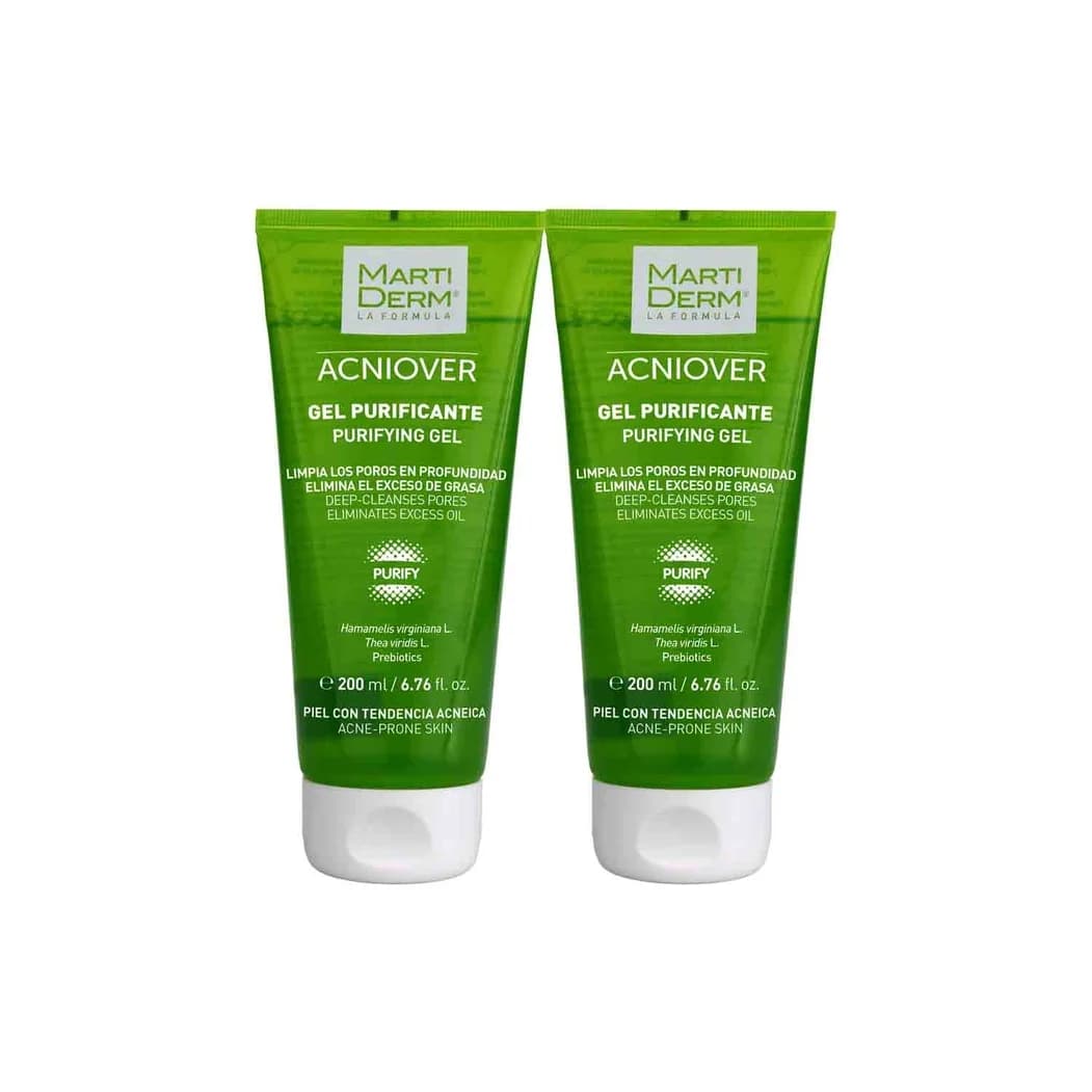 Martiderm Acniover Gel Purificante 2x200ml