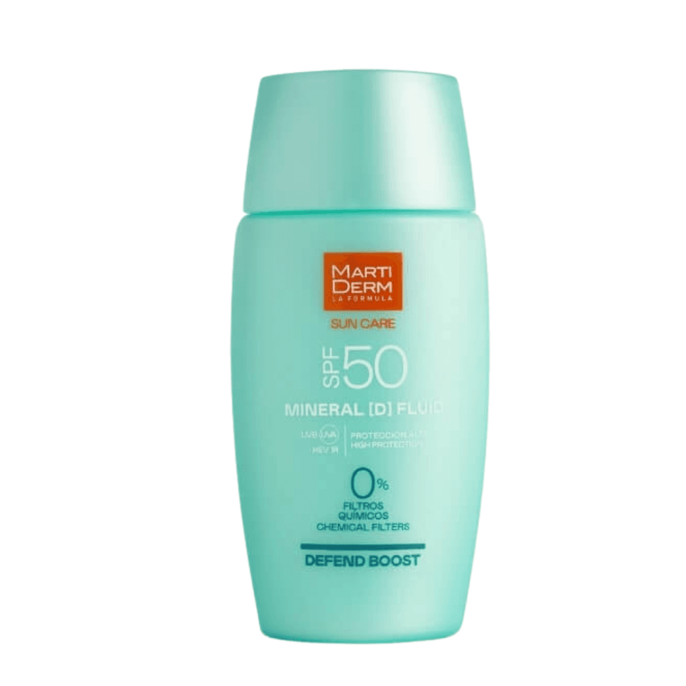 Martiderm Sun Care Mineral [D] Fluid Protetor Solar Facial SPF50 50ml