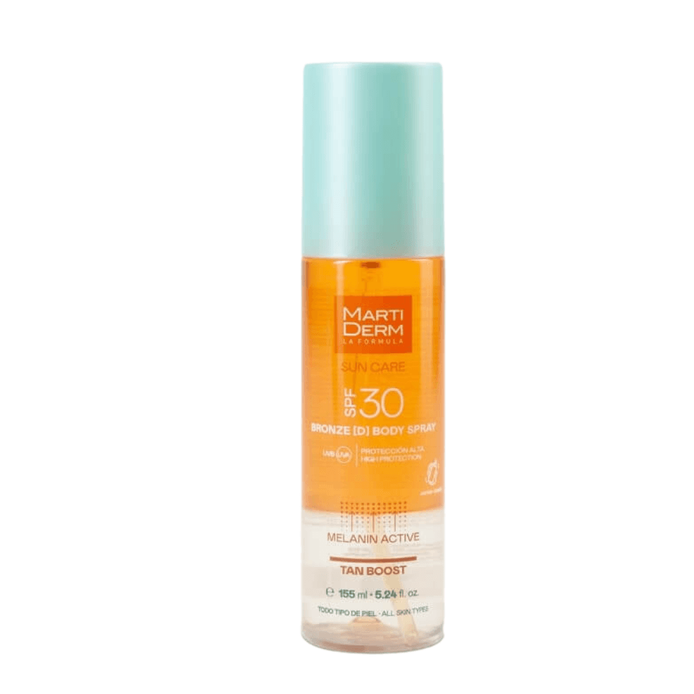 Protetor Solar Martiderm Sun Care Bronze D Body Spray SPF30 155ml
