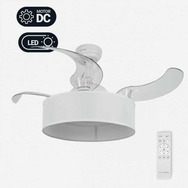 Ventilador de Teto Universal Blue 293-UVT1340-22 Ø 104 cm 35375