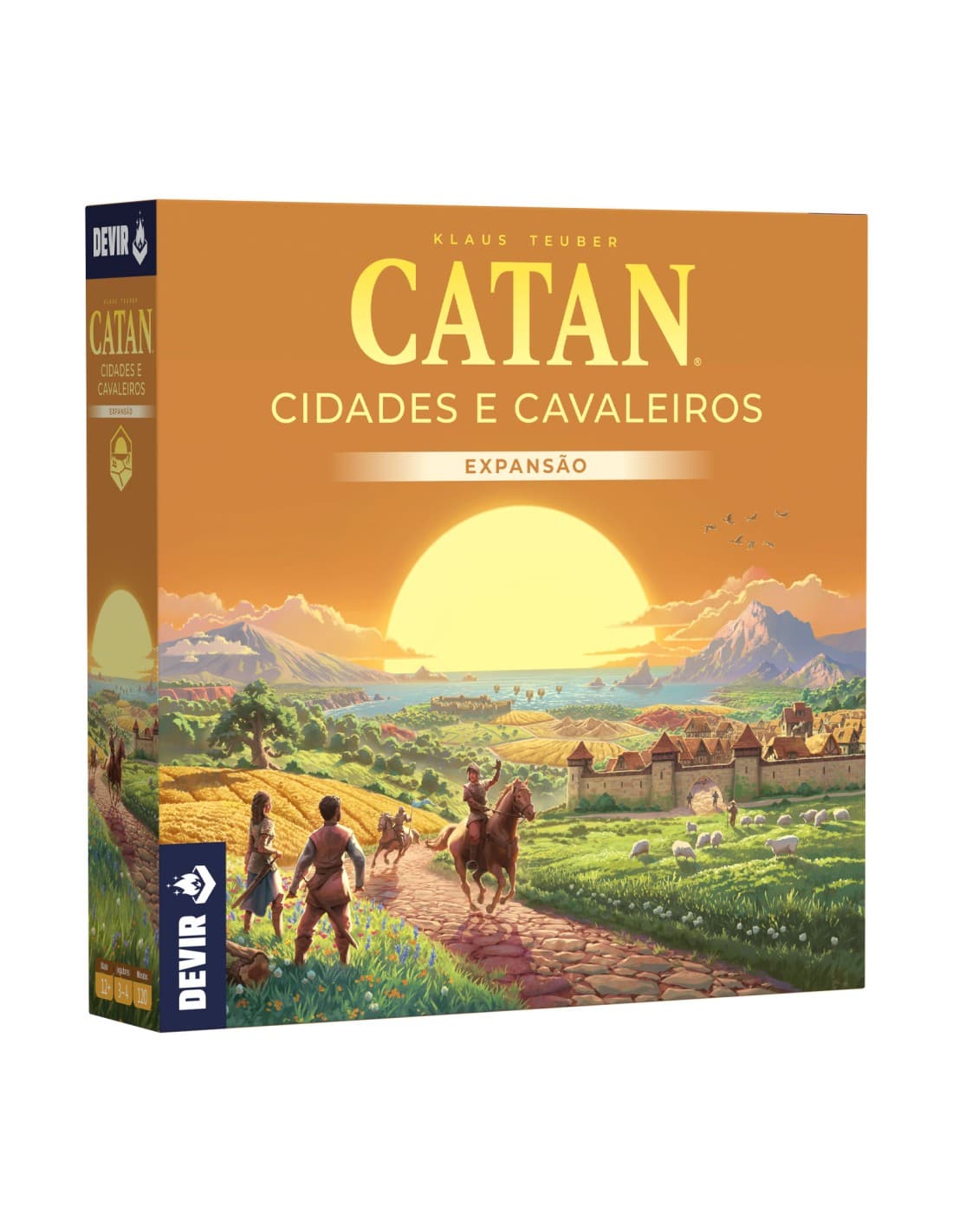 Catan Cidades e Cavaleiros (pt) Jogo de Tabuleiro