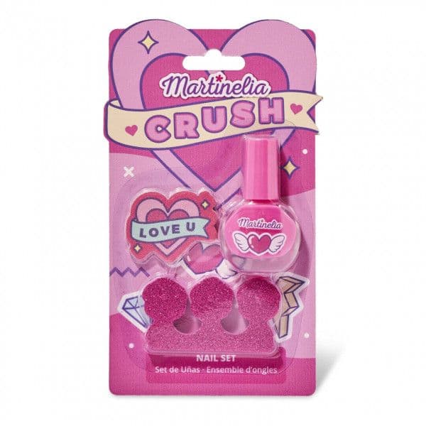 Martinelia Crush Conjunto Unhas Rosa