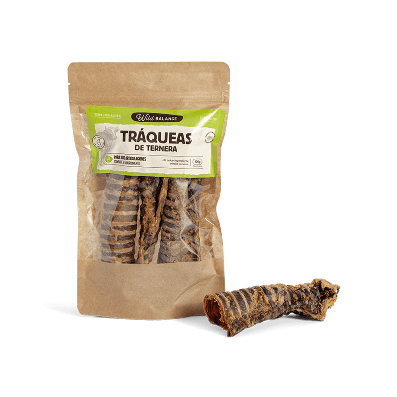 Wild Balance TRÁQUEA DE TERNERA Snack para perros