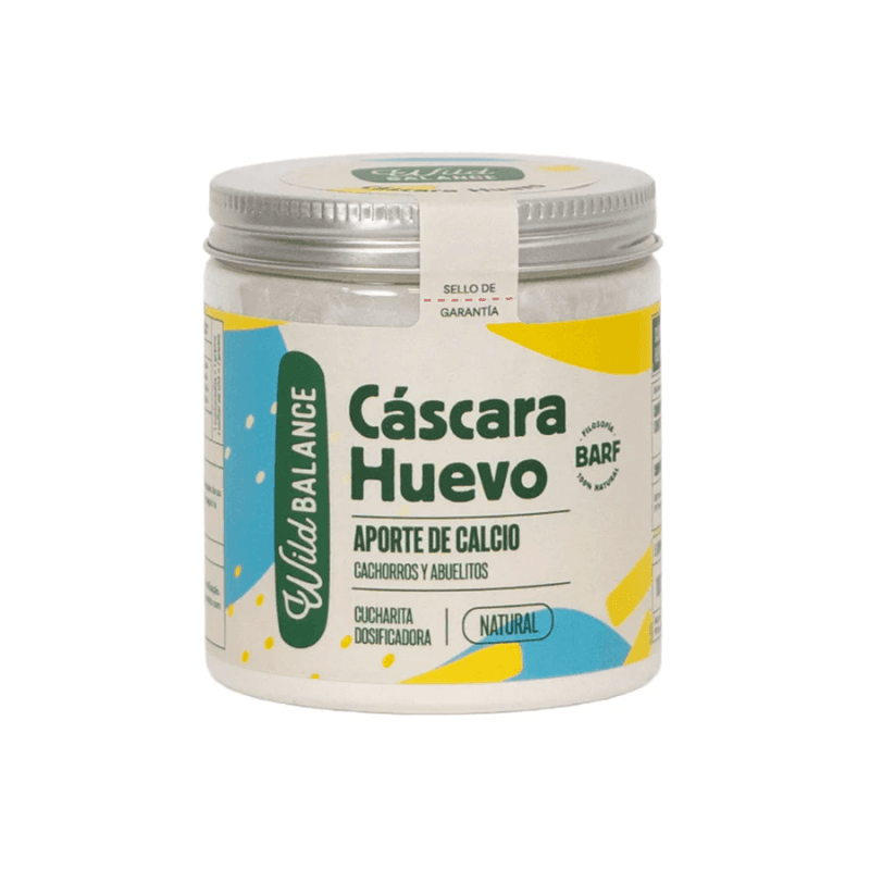 Wild Balance CÁSCARA DE HUEVO ORGÁNICO suplemento para perros y gatos