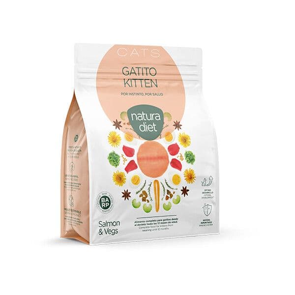 Natura Diet Kitten Salmão 400gr