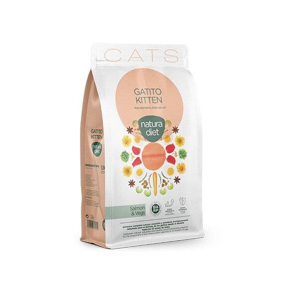 Natura Diet Kitten Salmão 1.5kg