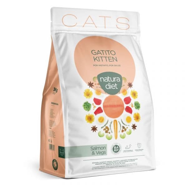 Natura Diet Kitten Salmon 3Kg