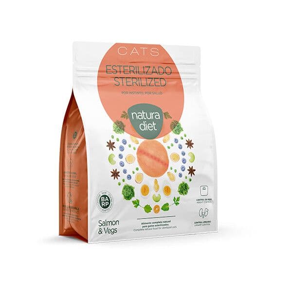 Natura Diet Cat Sterilized Salmão 400g