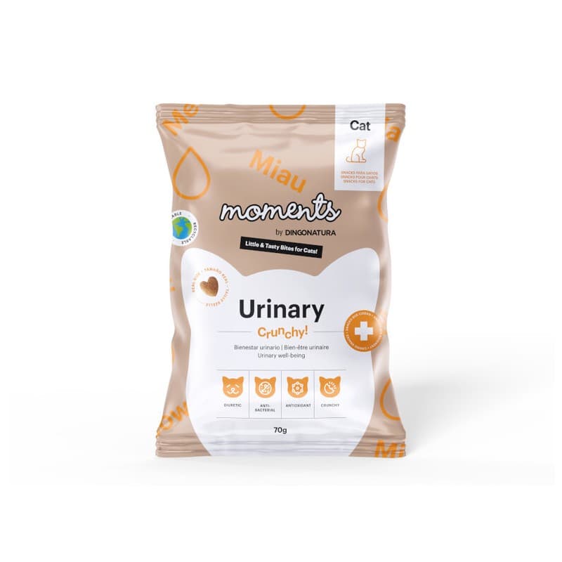 MOMENTS Gato Urinary Crunchy Snack Salmão 70g