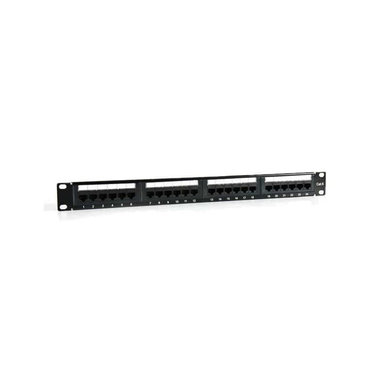 Patch Panel 19" CAT6 24 Portas UTP