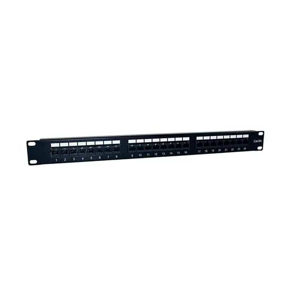 2Lan Organizador de Cabos 19" CAT6A 24 Portas UTP