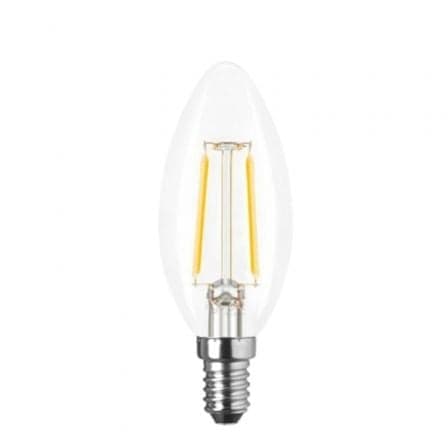 BOMBILLA LED IGLUX FIL3C-LG14 CASQUILLO E14 2W 275 LÚMENES 3000K