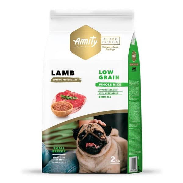 Amity Super Premium Low Grain Adult Lamb 2g                                                                                                                                                          